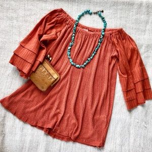 Lucky Brand Off-the-Shoulder Knit Top